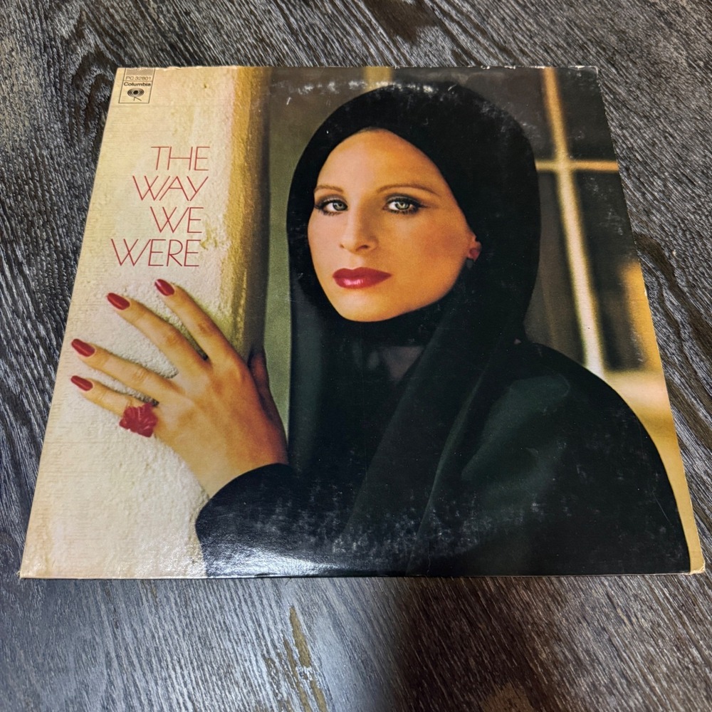 Barbra Streisand The Way We Were LP Columbia PC 32801 1974 Stereo VG+ Soundtrack